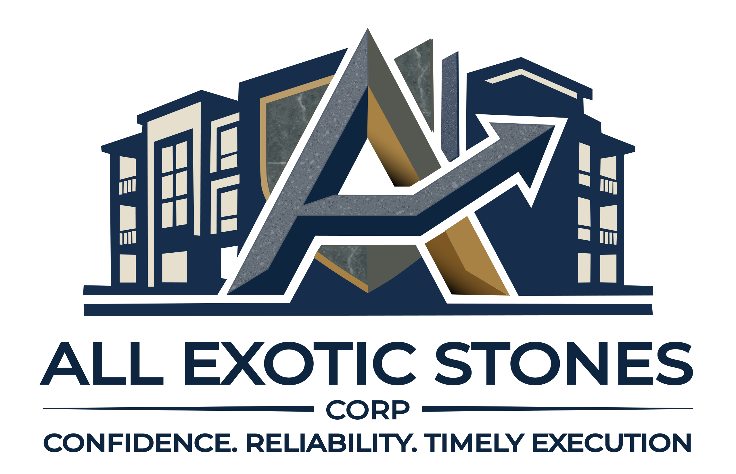 Multifamily cabinets and countertops, All exotic stones